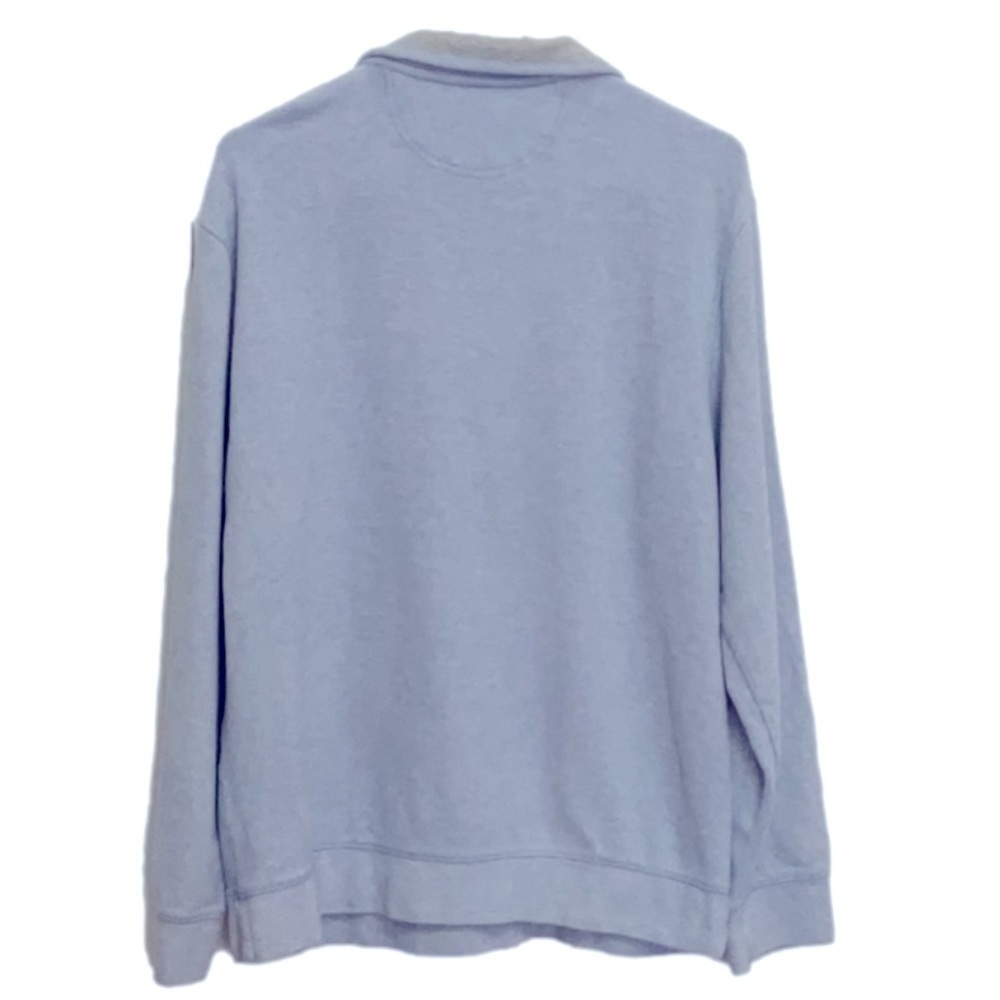 IZOD Blue Men’s Half Zip Pullover - Picture 4 of 5